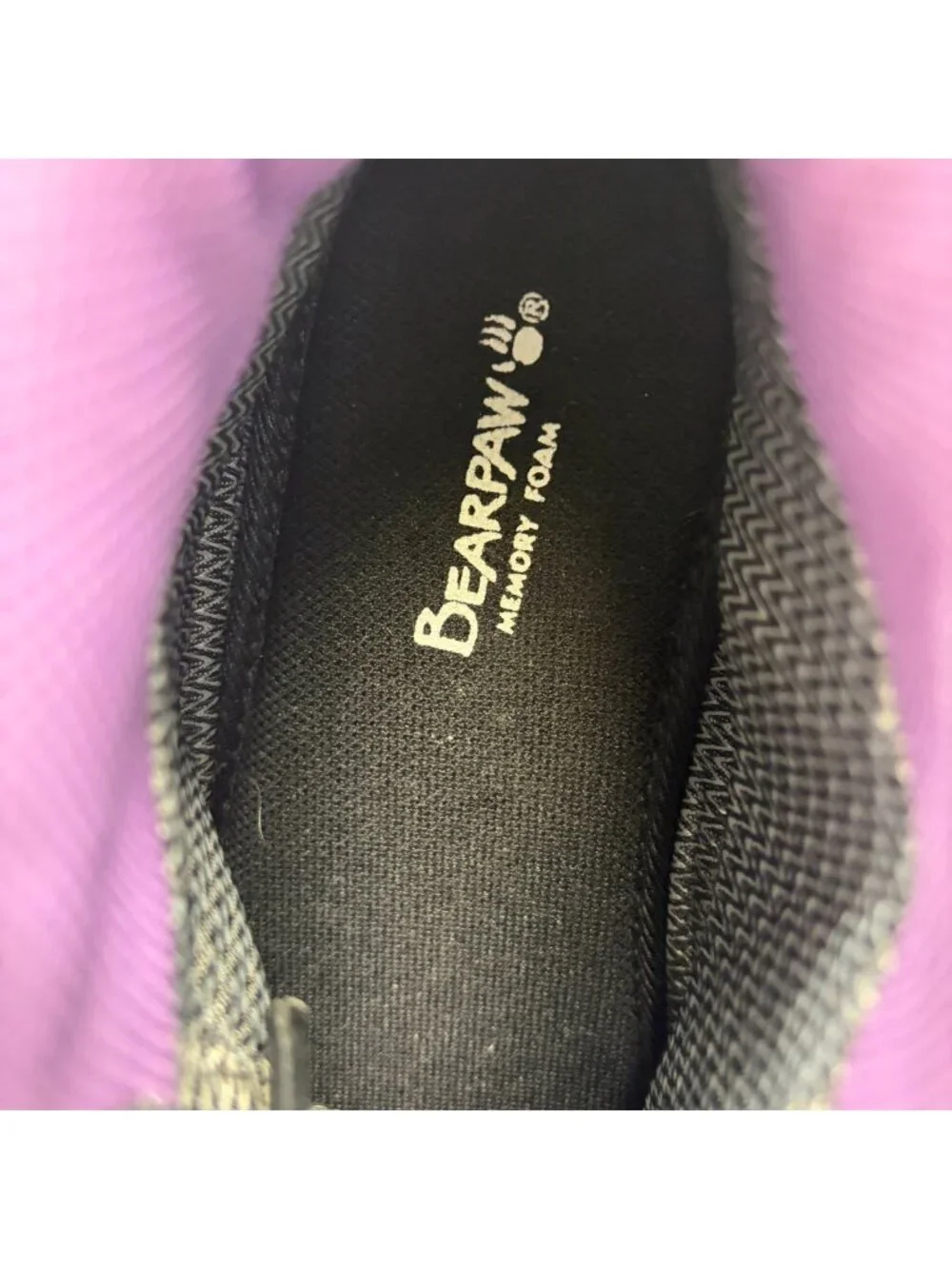 Bearpaw Kalalau Womens Size 7.5 Black Outdoor Waterproof Lace Up Hiking Boots